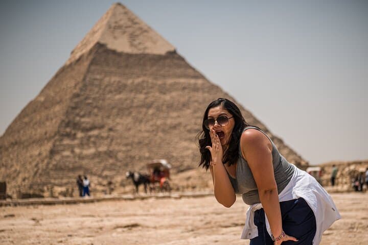 جولة لنصف يوم في أهرامات الجيزة وأبو الهول مع مرشد سياحي خاص