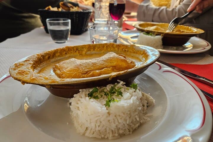 The unmissable quenelle sauce Nantua in a Lyon cork