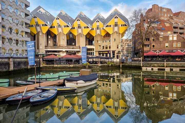 We will admire the Cube Houses by Piet Blom from here (3hr tour)